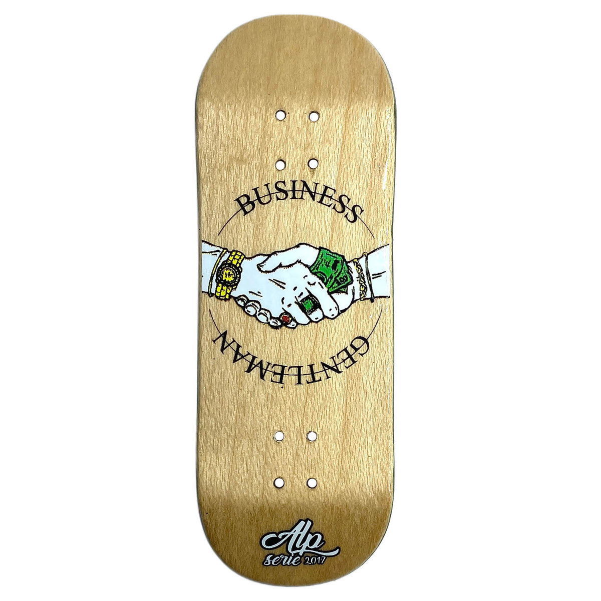 Fingerboard de madera ALP Business Gentleman, gráfico