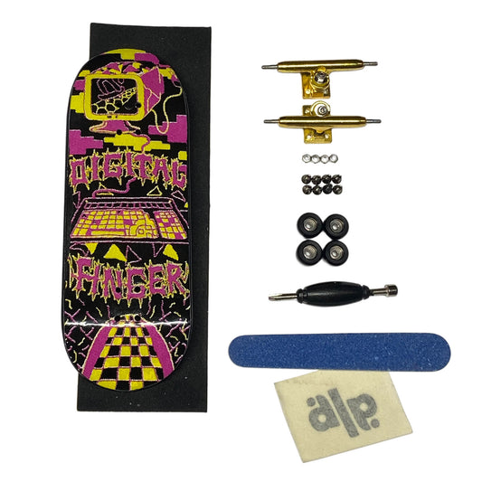 ALP Fingerboard Completo 35mm-Pink Digital