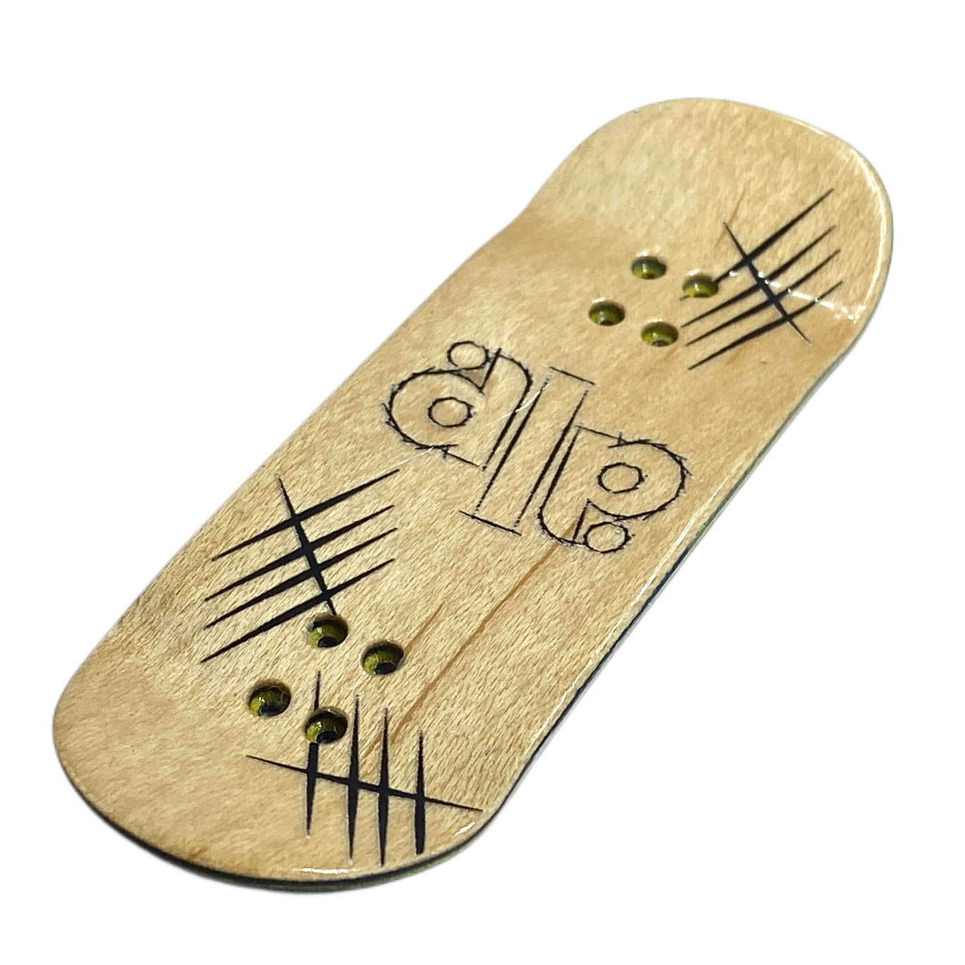 ALP Fingerboard de Madera-Puñal