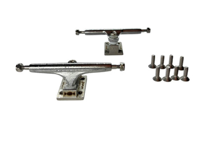 Caramel Fingerboard Trucks - C4 Silver