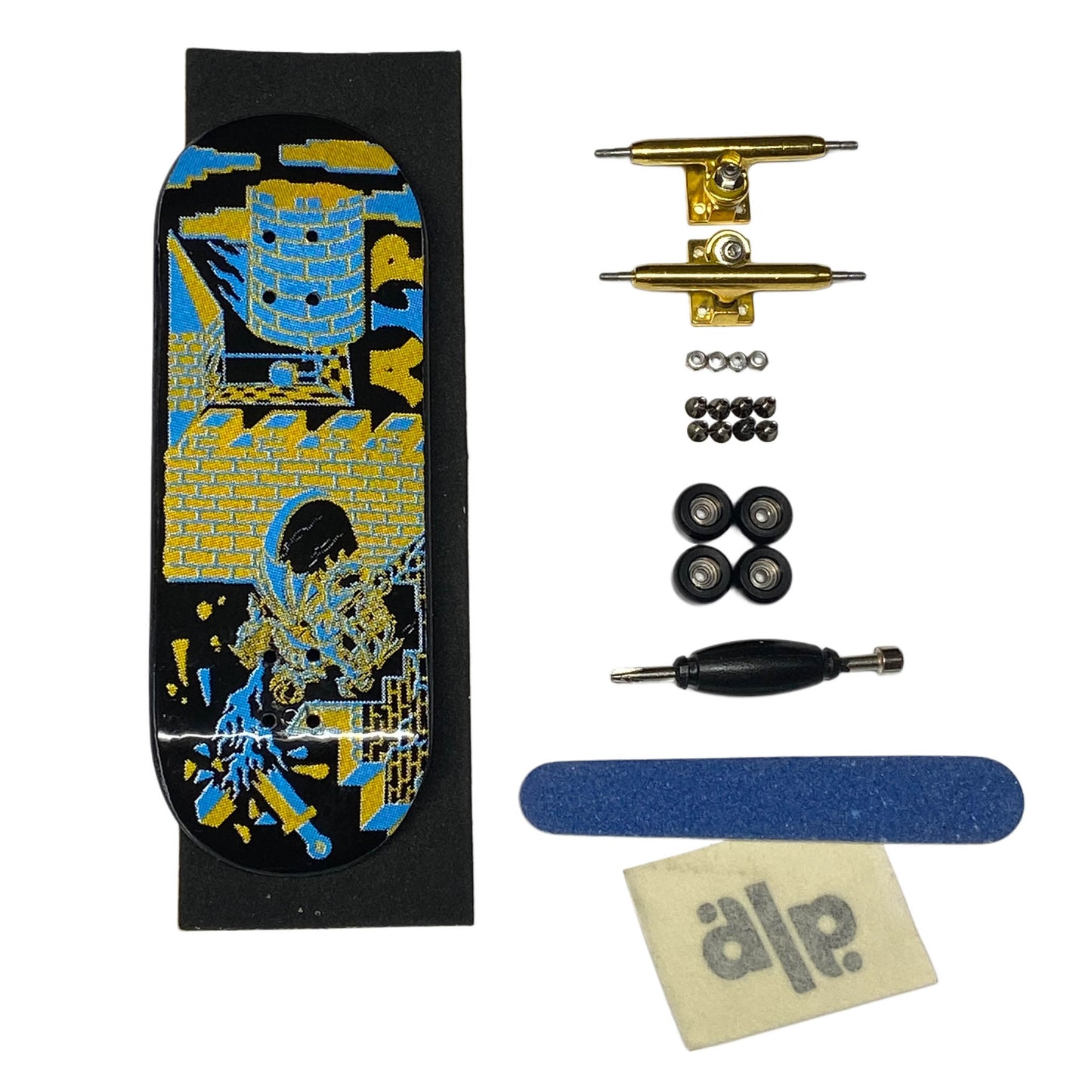Fingerboard Completo ALP Blue Dragon