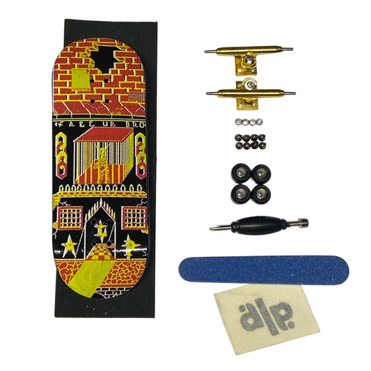 ALP Fingerboard Completo 34mm-Red Devil