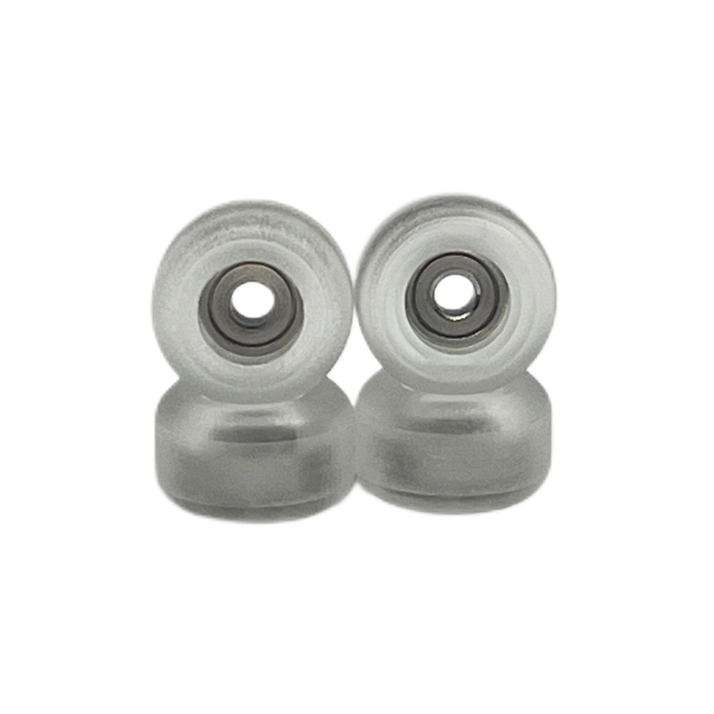 Transparent bearing wheels