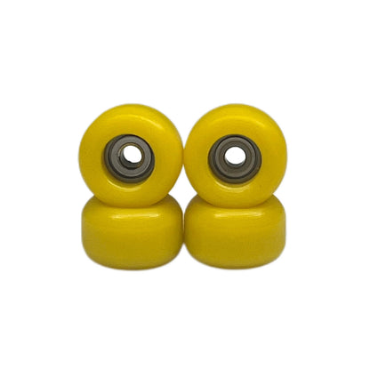 Ruedas CNC Bearing amarillas